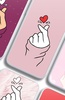 Finger Heart Wallpaper screenshot 1