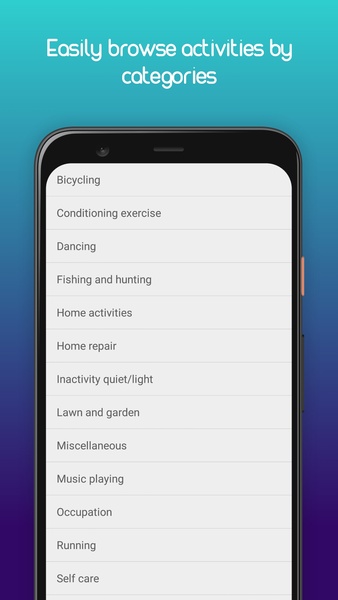 Caloriedex: Burned calories calculator - Preview 4