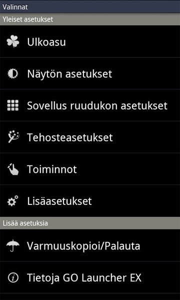 Finland package for GO Launcher EX - Preview 1