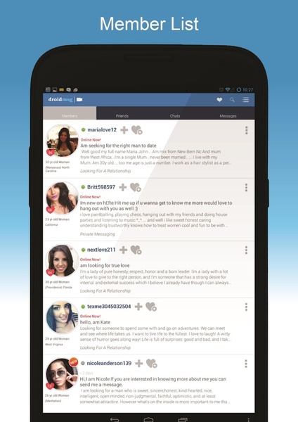 DroidMsg - Preview 5