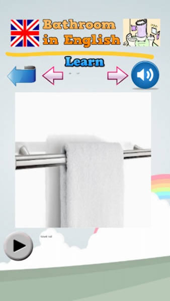 Learn Bathroom Words English - Preview 1