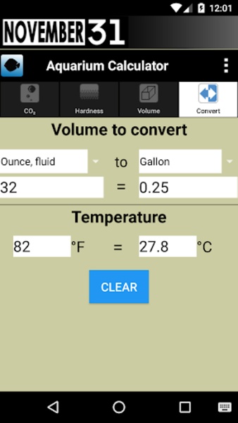 Aquarium Calculator - Preview 3