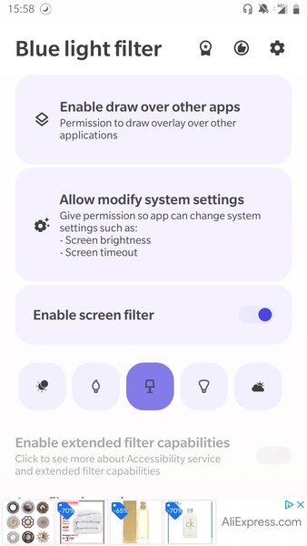 Blue Light Filter: Night light - Preview 5