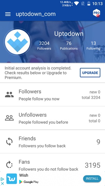 Followers and Unfollowers Analytics for Instagram - Preview 6
