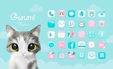 Gurumi Sugar Cat Live theme screenshot 4