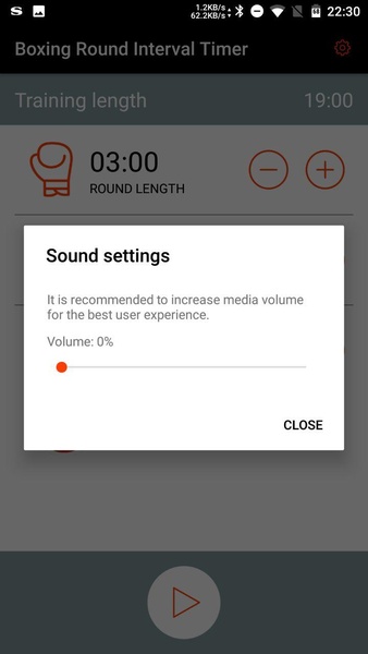 Boxing Round Interval Timer - Preview 1
