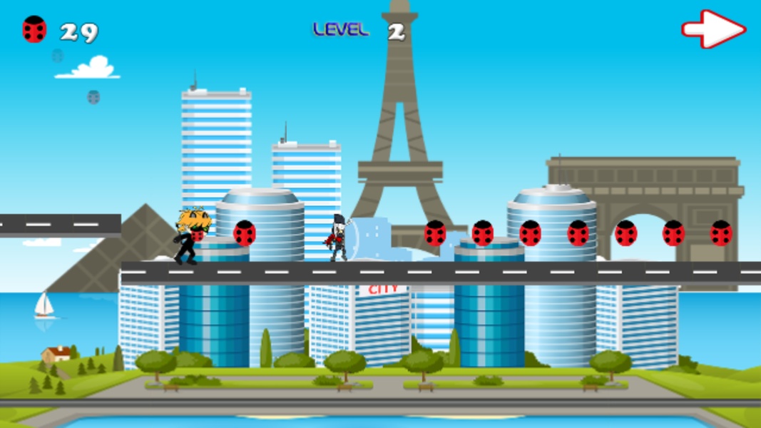 Sprinter Chibi Black Cat Ninja - Preview 1