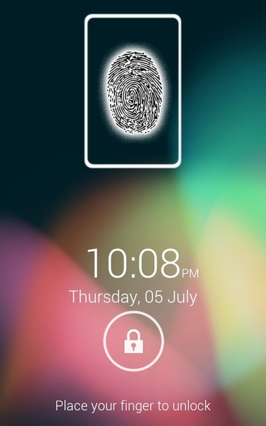Fingerprint Lock Jelly Bean - Preview 2