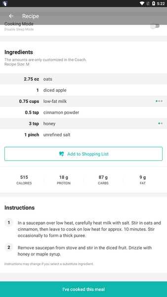 Freeletics Nutrition - Preview 3
