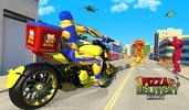 Superhero Bike Delivery Taxi screenshot 8