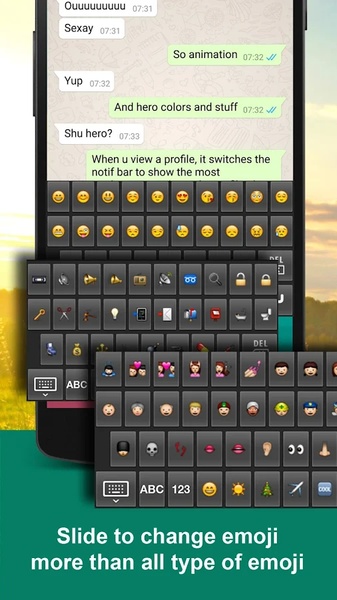 Emoji Smart Color Keyboard - Preview 4