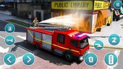 Emergency Police Fire Truck 3d screenshot 3
