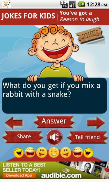 Jokes for Kids Free - Preview 2