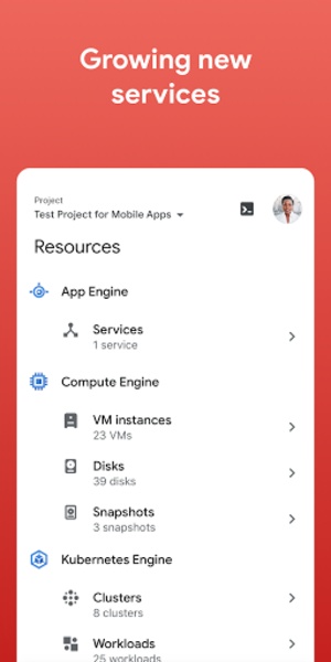 Google Cloud Console - Preview 4