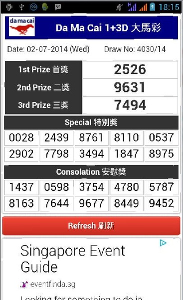 Toto Results Live - Preview 6