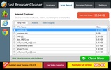 Fast Browser Cleaner screenshot 1