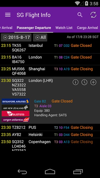 SG Flight Info - Preview 3