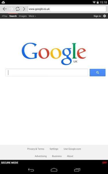 Secure Browser - Preview 3