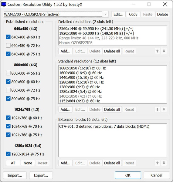 Скачать Custom Resolution Utility (CRU) 1.5.2 Для Windows.