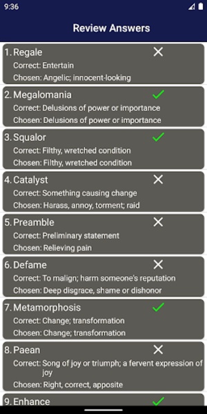 Vocabulary for GRE - Preview 3