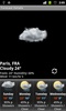 MIUI Dark Digital Weather Clock screenshot 5