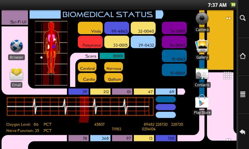 Sci-Fi UI Lite - Preview 8