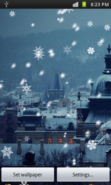 Snowflakes LWP - Preview 3