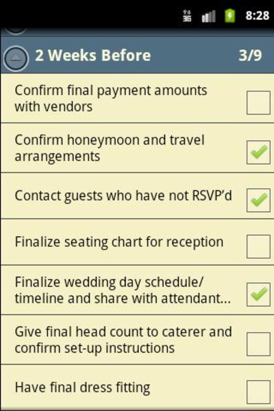 Wedding Planner - Preview 3