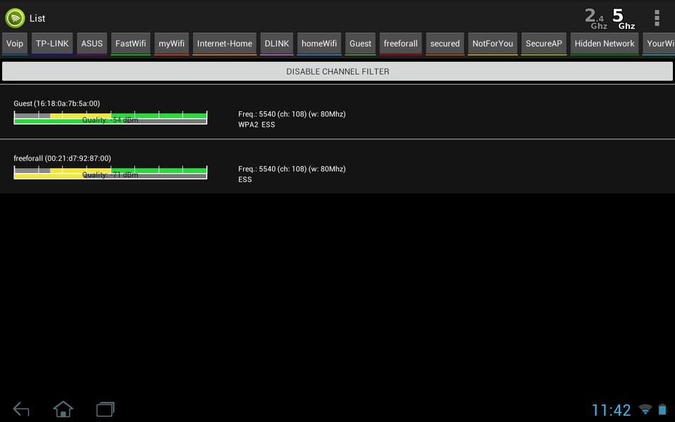 Wifi Analyzer - Preview 9