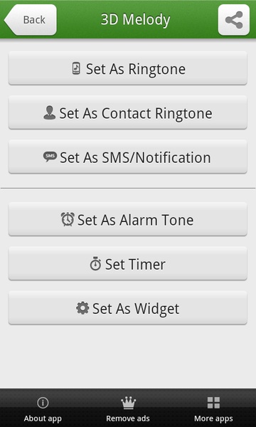 3D Sounds & Ringtones - Preview 2