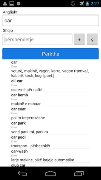 Fjalor Anglisht Shqip - Preview 2