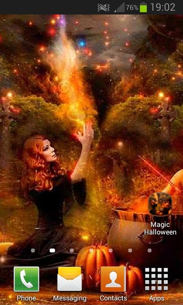 Magic Halloween Free Live Wallpaper - Preview 1