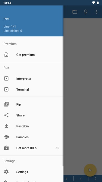 Pydroid 3 - Preview 4