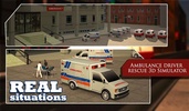Ambulance Driver Rescue 3D Sim screenshot 5