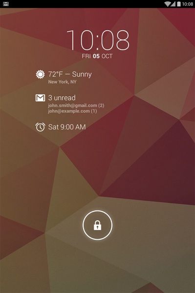 DashClock Widget - Preview 6