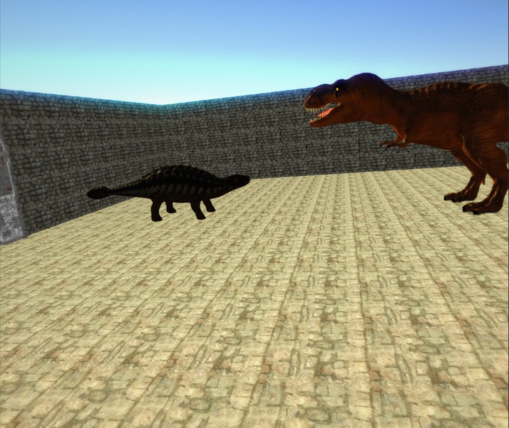 Dino Anky vs T-Rex Colloseum - Preview 2