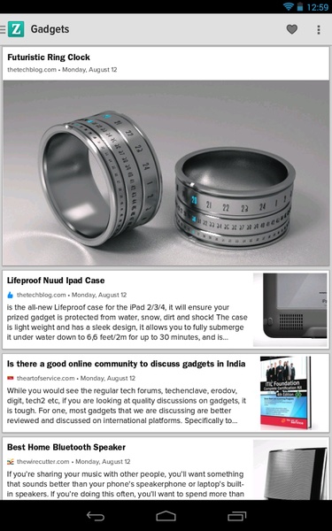 Zite - Preview 3