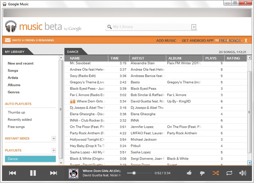 Google Play Music Desktop for Windows - Download it from Uptodown for free