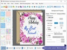 Birthday Card Maker Software screenshot 1