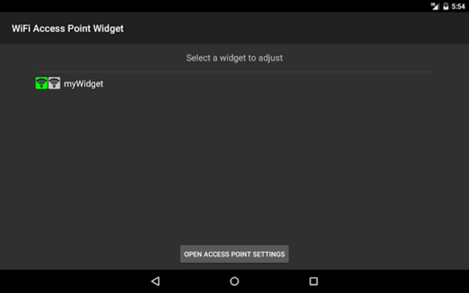 WiFi Access Point Widget - Preview 5