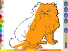 Cat Coloring Page for kids screenshot 1