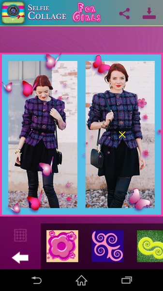 Selfie Collage For Girls - Preview 1
