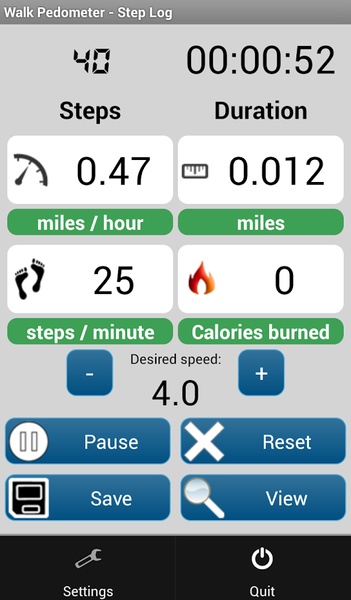 Walk Pedometer - Step Log - Preview 2