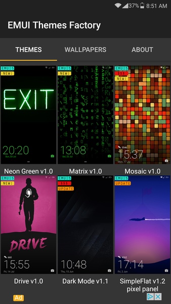 EMUI Themes Factory for Huawei - Preview 5