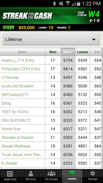 ESPN Streak - Preview 2