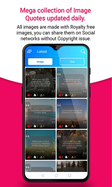 Quotext - Good Quotes and Status for Motivation - Preview 8