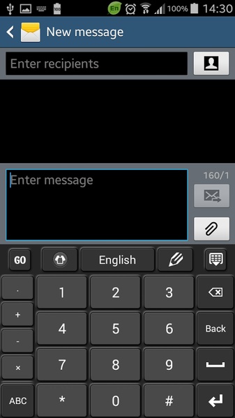 GO Keyboard Galaxy Note 4 Theme - Preview 2