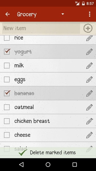 My Shopping Lists - Preview 2
