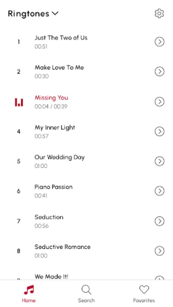 Romantic Love Ringtones - Preview 5
