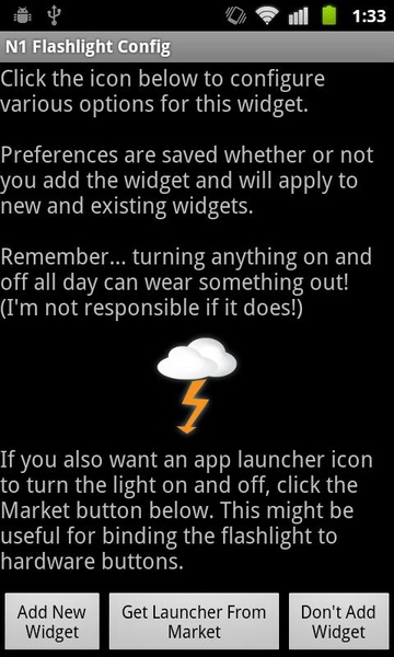 Nexus One LED Flashlight - Preview 2